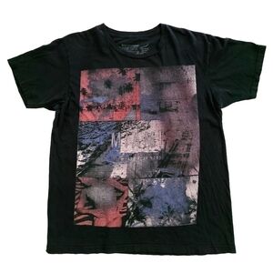 𝅺3/$20 Raw State Distressed Miami T-Shirt